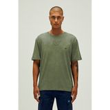 Bad Bear Garment Basıc T-Shirt Thyme Erkek Bisiklet Yaka Haki Tişört - XL