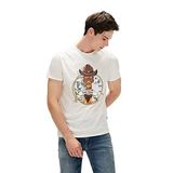 Bad Bear Giraffe Erkek T-Shirt - 23.01.07.036 Ekru XL