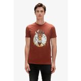 Bad Bear Gıraffe T-shırt Kahverengi Erkek T-shirt 23.01.07.036-c122