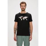 Bad Bear Globe T-Shırt Nıght Erkek Tisort Siyah S-Xxl