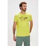 Bad Bear Globe T-Shırt Sulphur Erkek Tisort Yesil S-Xxl