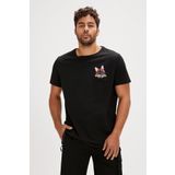 Bad Bear Gotcha Siyah Baskılı Erkek T-shirt
