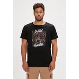 Bad Bear Hunt Erkek T-Shirt - M - Siyah