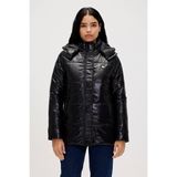 Bad Bear Jolene Siyah Kadın Puffer Mont - XS