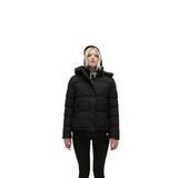 Bad Bear Kadın 210415004 Tinkerbelle Puffer Kapüşonlu Mont, Siyah, XS
