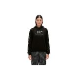 BAD BEAR Kadın Kapüşonlu Sweatshirt, Siyah, S Beden