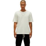 Bad Bear Liber Oversize T-Shirt Marshmallow Beyaz Basic Erkek Tişört - XXL