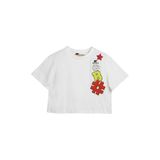 Bad Bear Lily Kız Çocuk Tişört,Beyaz 13-14