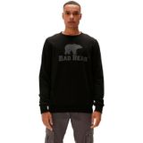 Bad Bear Logo Crewneck Siyah Erkek Sweatshirt
