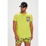 Bad Bear Lorenzo Yeşil Baskılı Erkek Tişört - M