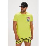 Bad Bear Lorenzo Yeşil Baskılı Erkek Tişört