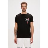 Bad Bear Macaw Siyah Baskılı Erkek Tişört - 2XL