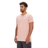 Bad Bear Major Erkek Pembe Yuvarlak Yaka Tişört, XL