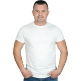 Bad Bear Major T-Shirt Off-White Beyaz Basic Erkek Tişört - 2XL