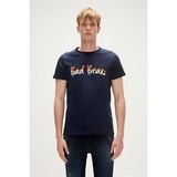 Bad Bear MANUSCRIPT T-SHIRT LACİVERT Erkek T-Shirt 23.01.07.008-C07 - 2XL - Lacivert