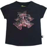 Bad Bear Miracle Siyah Baskılı Kız Çocuk Tişört - 11 - 12 Yaş