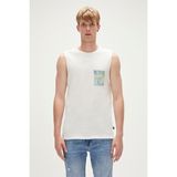 Bad Bear MONSTERA TANK-TOP TURUNCU Erkek Atlet 23.01.23.004-C04 - Beyaz
