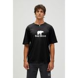 Bad Bear Muscle Basıc T-Shırt Erkek Siyah - 2XL