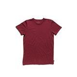 Bad Bear O-Neck Erkek Bordo Basic Bisiklet Yaka Tişört, S