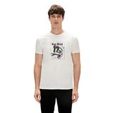 Bad Bear Oneway Erkek T-Shirt - 23.01.07.037 Ekru M