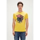 Bad Bear PIRATE T-SHIRT SİYAH Erkek T-Shirt 23.01.07.021-C25 - Sarı - 2XL