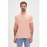 Bad Bear Pure Polo Yaka Pembe Erkek Tişört