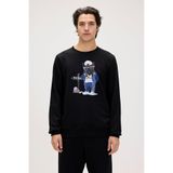 Bad Bear Rainbow Hoodie Crimson-Red Kapüşonlu Sweatshirt, L, 23.02.12.005-C54, Kırmızı, erkek