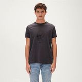 Bad Bear Reborn Erkek Lacivert Yuvarlak Yaka Tişört - M
