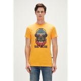 Bad Bear RECKLESS T-SHIRT Sarı Erkek T-Shirt 23.01.07.010-C25 - M - Hardal