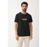 Bad Bear Rose Siyah Erkek Baskılı Tişört - 2XL