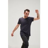 Bad Bear Solid T-Shirt Antrasit Basic Erkek Tişört
