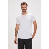 Bad Bear Solid T-Shirt Beyaz Basic Erkek Tişört