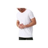 Bad Bear Solid Tee T-Shirt, XXL, 19.01.07.045-C02, Beyaz, Erkek