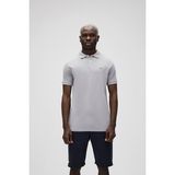 Bad Bear Stark Duman Gri Polo Yaka Erkek T-Shirt - Beyaz - 2XL