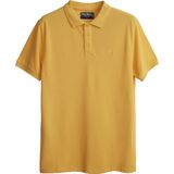 Bad Bear Stark Hardal Polo Yaka Erkek T-Shirt - Sarı