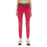 Bad Bear Supple Fuşya Logo Baskılı Uzun Tayt, L, 23.03.36.002-C124, Pembe, Kadın