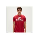 Bad Bear Tee Os Kırmızı O Yaka Baskılı Erkek T-shirt