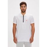 Bad Bear Theo Poloneck Erkek T-Shirt 24.01.07.001-C04 24.01.07.001-C04015 - Beyaz - M