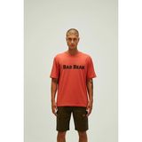 Bad Bear Title Oversize T-Shirt Ginger Tarçın Baskılı Erkek Tişört - M