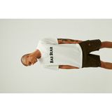 Bad Bear Title Oversize T-Shirt Marshmallow Beyaz Baskılı Erkek Tişört - XL