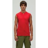 Bad Bear Tribe Erkek Tişört Kolsuz 22.01.23.002CRIMSONRED - 001-Renkli