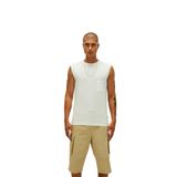 Bad Bear Tribe Tank-top Erkek Bisiklet Yaka Tişört, s, 22.01.23.002-C04, Kırık Beyaz