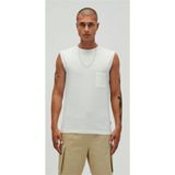 Bad Bear Tribe Tank-Top Off-White Beyaz Erkek Atlet