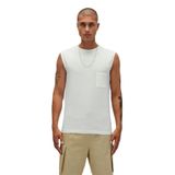 Bad Bear Tribe Tank-Top Off-White Erkek Atlet, M, 22.01.23.002, Beyaz