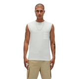 Bad Bear Tribe Tank-Top Off-White Erkek Atlet, XXL, 22.01.23.002, Beyaz