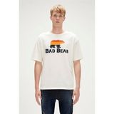 Bad Bear Üç Parçalı Kirli Beyaz Erkek Tişört - XL
