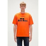 Bad Bear Üç Parçalı Turuncu Erkek Tişört