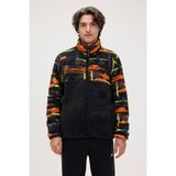 Bad Bear Vernon Siyah Erkek Full-Zip Polar Sweatshirt