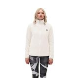 Bad Bear Wilma Kadın Full-Zip Polar Mont,Beyaz Xs