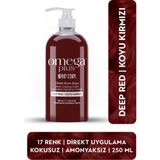 Bad Girl KOYU KIRMIZI Geçici-Renkli Amonyaksız Saç Boyası 250 ML - Deep Red